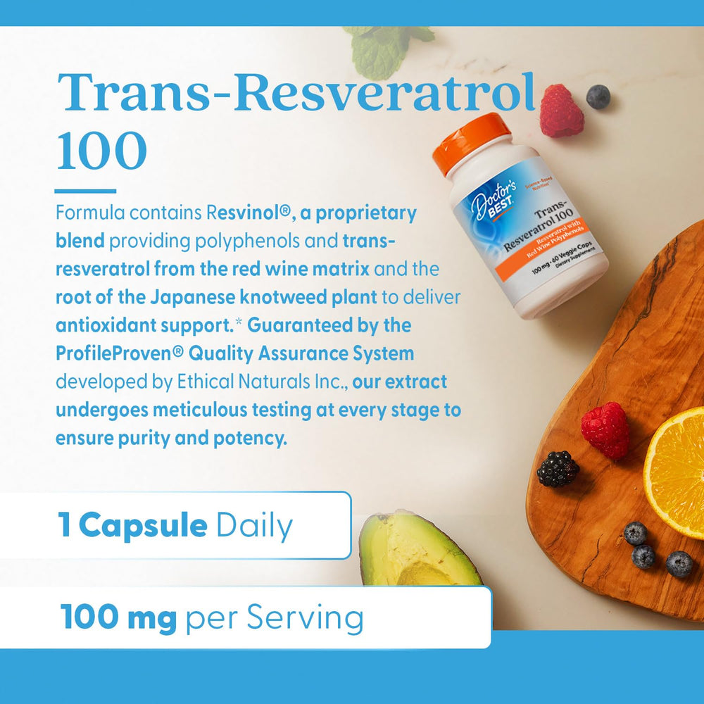 Doctor's Best Trans-Resveratrol knotweed root source illustration.