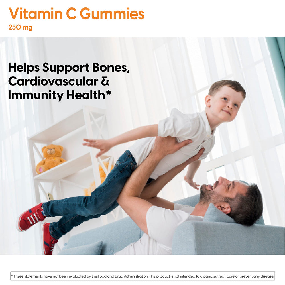 Gummies are vegan and gluten-free