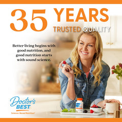 Vitamin C veggie capsules from Doctor's Best, gluten-free, vegan, non-GMO
