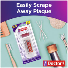 The Doctor's BrushPicks product packaging label