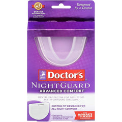 The Doctor's NightGuard product image with packaging and guard