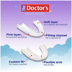 The Doctor's NightGuard packaging and user instructions