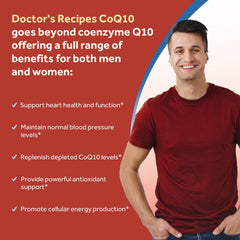 Heart health benefits of CoQ10