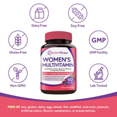 Doctor's Recipes supergreens blend powder visualizing antioxidant-rich ingredients