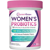 Doctor's Recipes Women's Probiotics bottle with 60 capsules