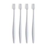 DOITOOL 4-piece soft bristle toothbrush set front view