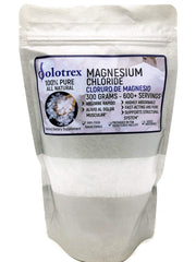 Dolotrex 300 g bag of 100% pure food-grade magnesium chloride