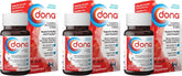 DONA Crystalline Glucosamine Sulfate 60 Caplets 3-Pack bottle front view