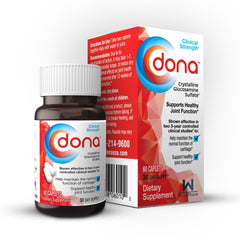 Two-pack packaging for DONA Glucosamine Sulfate Caplets