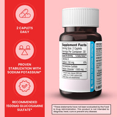 Close up of crystalline glucosamine sulfate