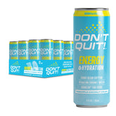 Front view of DON’T QUIT Pineapple Coconut Crush 12-pack
