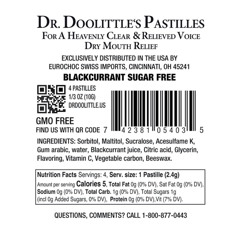 Close-up of blackcurrant pastilles texture