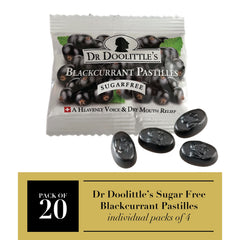 Travel size bag of Doolittle Dr pastilles