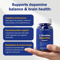 Dopamine Brain Food capsules in bottle