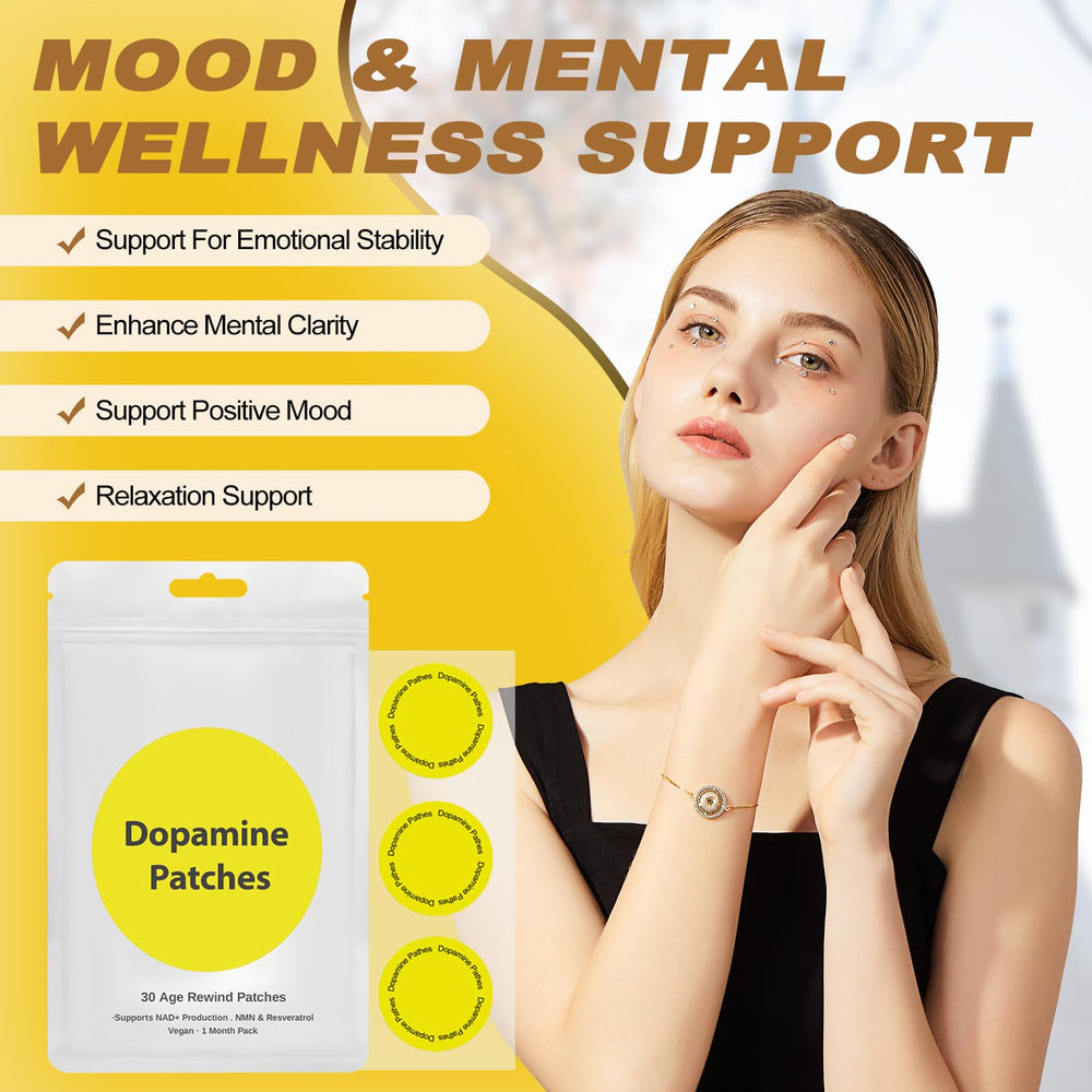 Dopamine Patches packaging back with product details