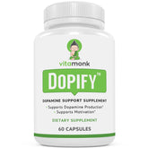 Dopify dopamine supplement bottle label
