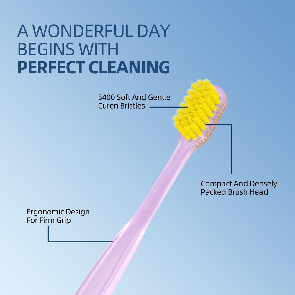 Two-pack DoraADream toothbrush with gift-ready packaging