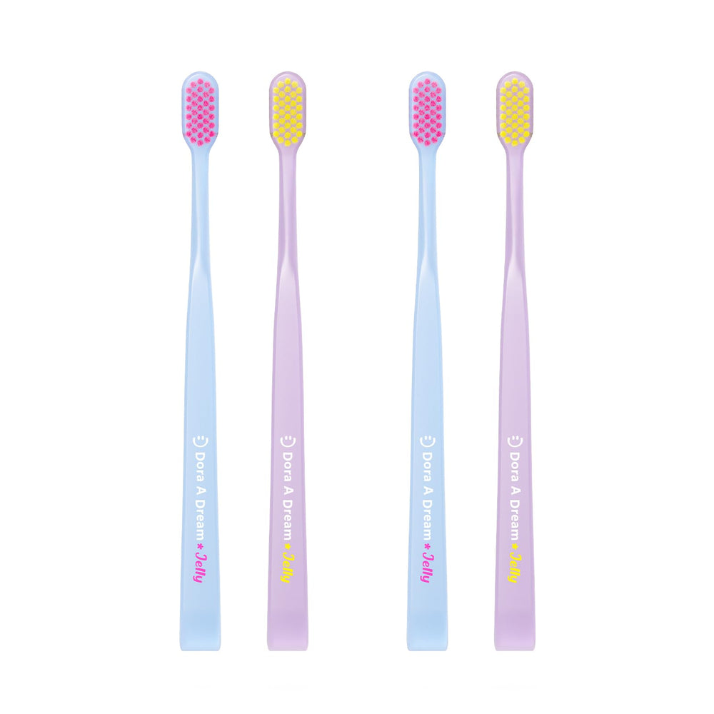 Gift-ready transparent packaging for DoraADream toothbrush