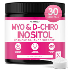 DORADO NUTRITION front label showing powder benefits and dosage