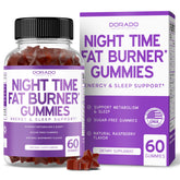 DORADO NUTRITION front packaging showing apple-flavored gummy bottle and benefits