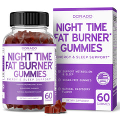 DORADO NUTRITION front packaging showing apple-flavored gummy bottle and benefits