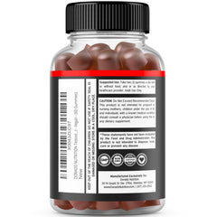 Dorado Nutrition ingredients closeup showcases Tongkat Ali and Ashwagandha in a flavorful gummy.