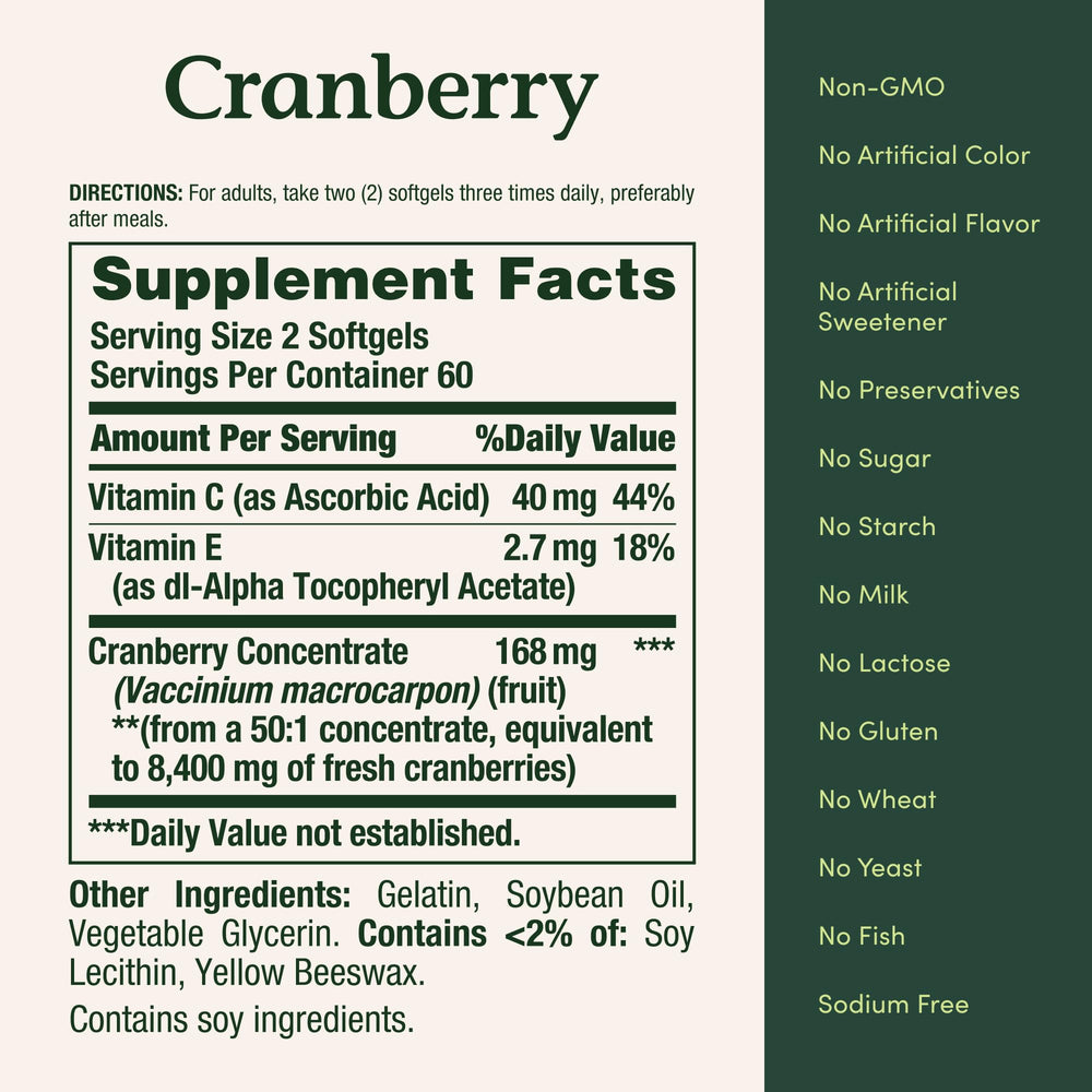 Dosage instruction: two softgels three times daily with meals