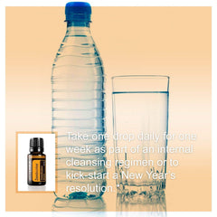 Detoxifying essential oil blend for cleansing and purification