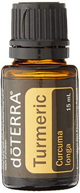 doTERRA Turmeric essential oil 15 mL bottle front view