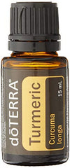 doTERRA Turmeric essential oil 15 mL bottle front view