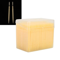 Yellow color variant side view of Double-Head Toothpick