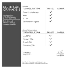 Pear-flavored collagen liquid bottle with 32 servings