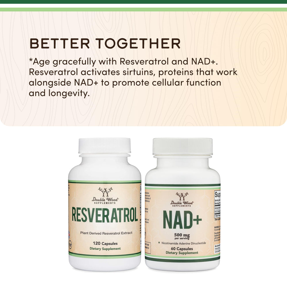 Label highlights 95% pure NAD+