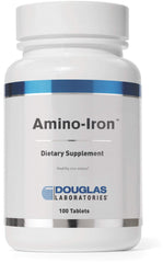 Douglas Laboratories Amino-Iron bottle label