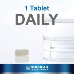 Close-up of Vitamin C tablets inside the bottle