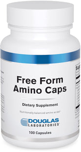 Douglas Laboratories Free Form Amino Capsules bottle label