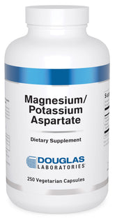 Douglas Laboratories Magnesium/Potassium Aspartate 250 Vegetarian Capsules bottle