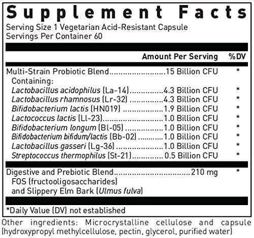 Close-up of acid-resistant probiotic capsules