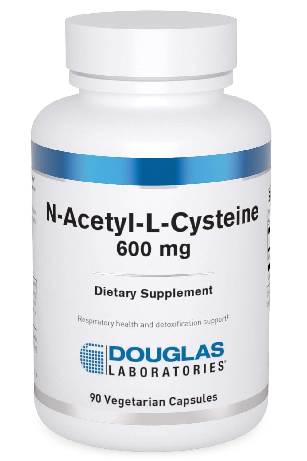 Douglas Laboratories NAC 600 mg bottle label