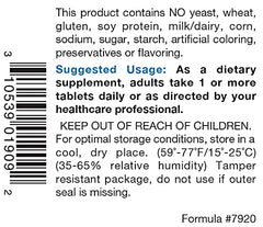 Douglas Laboratories Natural C 1000 mg bottle showing dosage