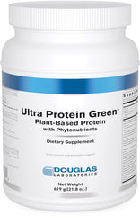 Douglas Laboratories Ultra Protein Green vanilla-tub: convenient protein-packed shake for quick nutrition.