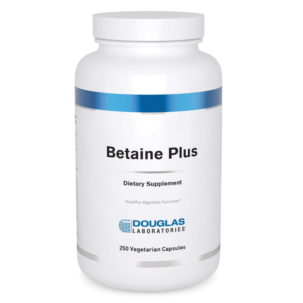 Douglas Laboratories Betaine Plus bottle front label