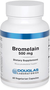 Douglas Laboratories Bromelain 500 mg bottle with 60 capsules