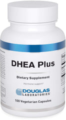 Bottle of Douglas Laboratories DHEA Plus with 100 capsules