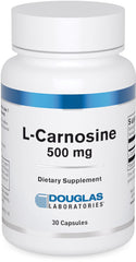 Douglas Laboratories L-Carnosine 500 mg bottle with label