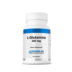 Douglas Laboratories L-Glutamine bottle showing 60 capsules