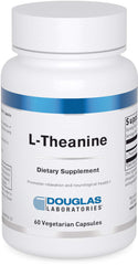 Bottle of Douglas Laboratories L-Theanine 60 capsules