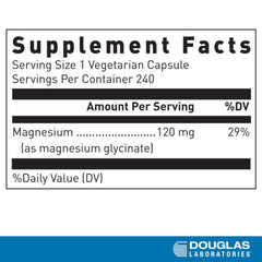Close-up of Magnesium Glycinate tablets