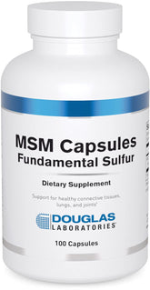 Douglas Laboratories MSM Capsules bottle front view