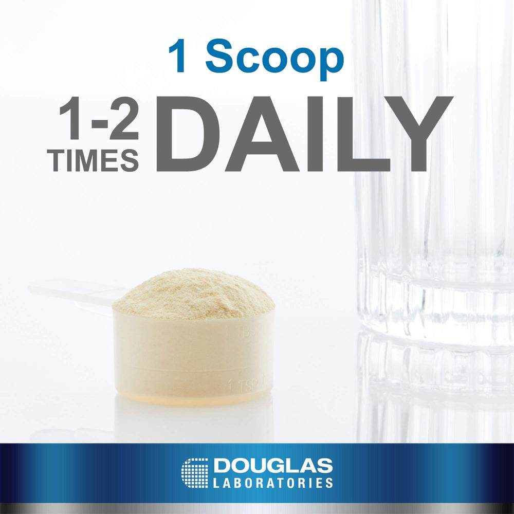 Douglas Laboratories Muscle Protect with HMB label close-up highlights HMB and vitamin D ingredients.